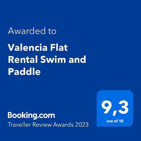 Valencia Flat Rental Swim And Paddle Exteriör bild