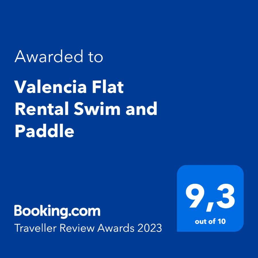 Valencia Flat Rental Swim And Paddle Exteriör bild